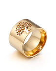 Anneau arbre de vie pour femme