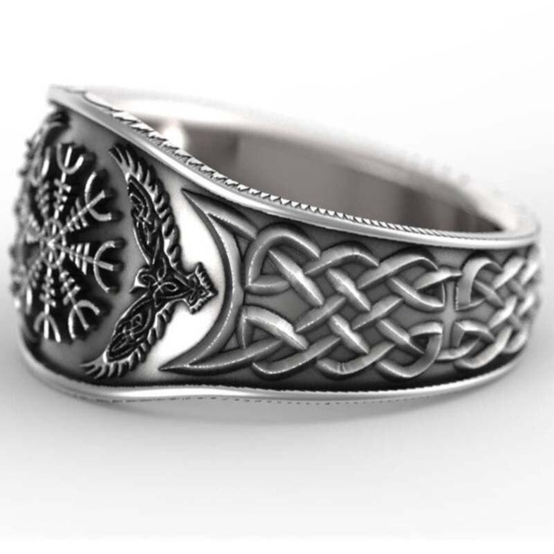 Bague Corbeaux Hugin &amp; Munin