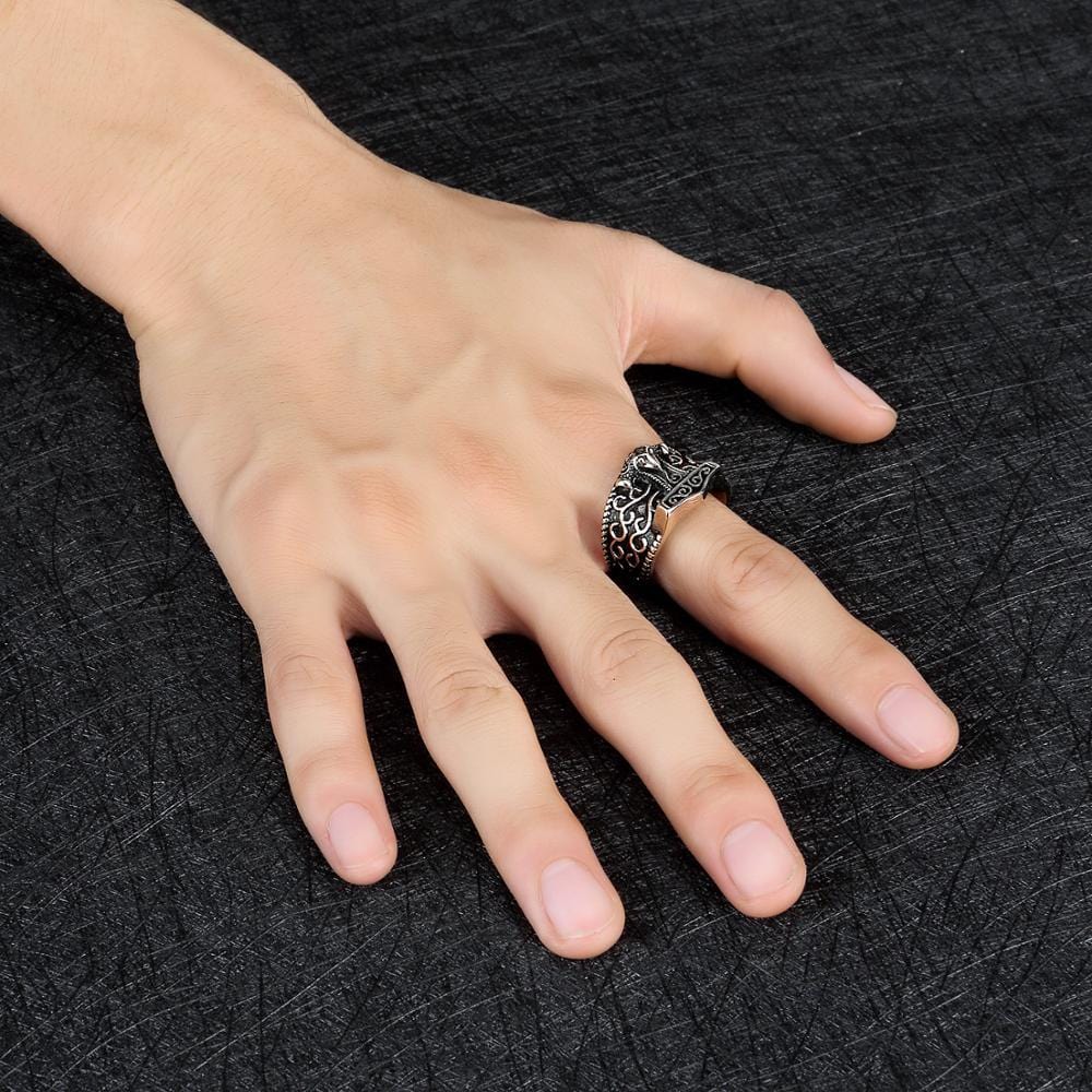 Bague esprit naturel Puca