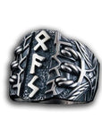 Bague Futhark rune Viking