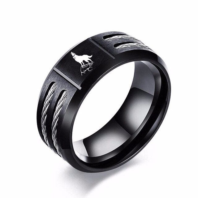 Bague Loup Fenrir