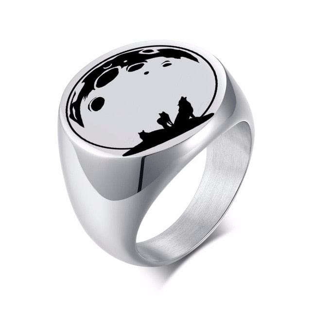 Bague Loup Fenrir