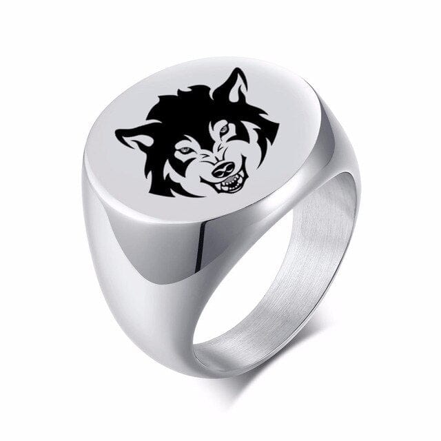 Bague Loup Fenrir