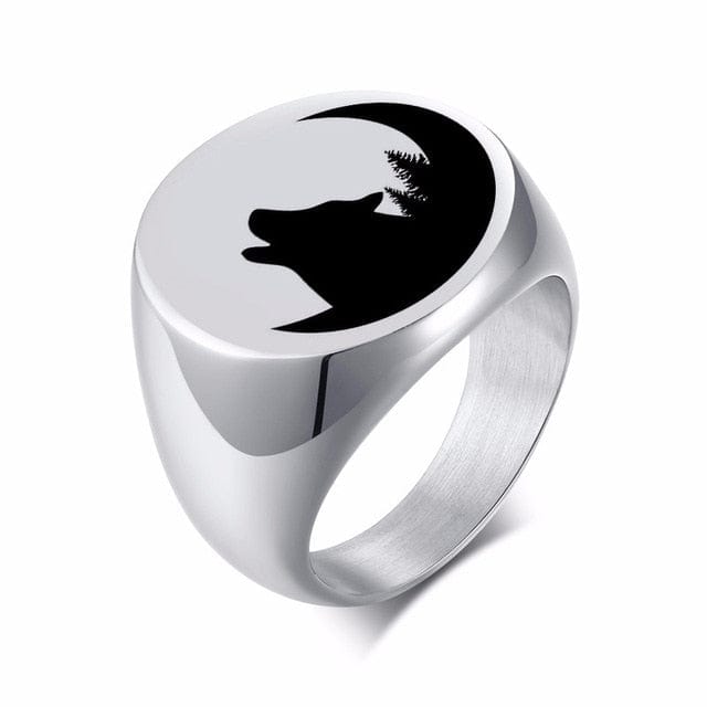 Bague Loup Fenrir