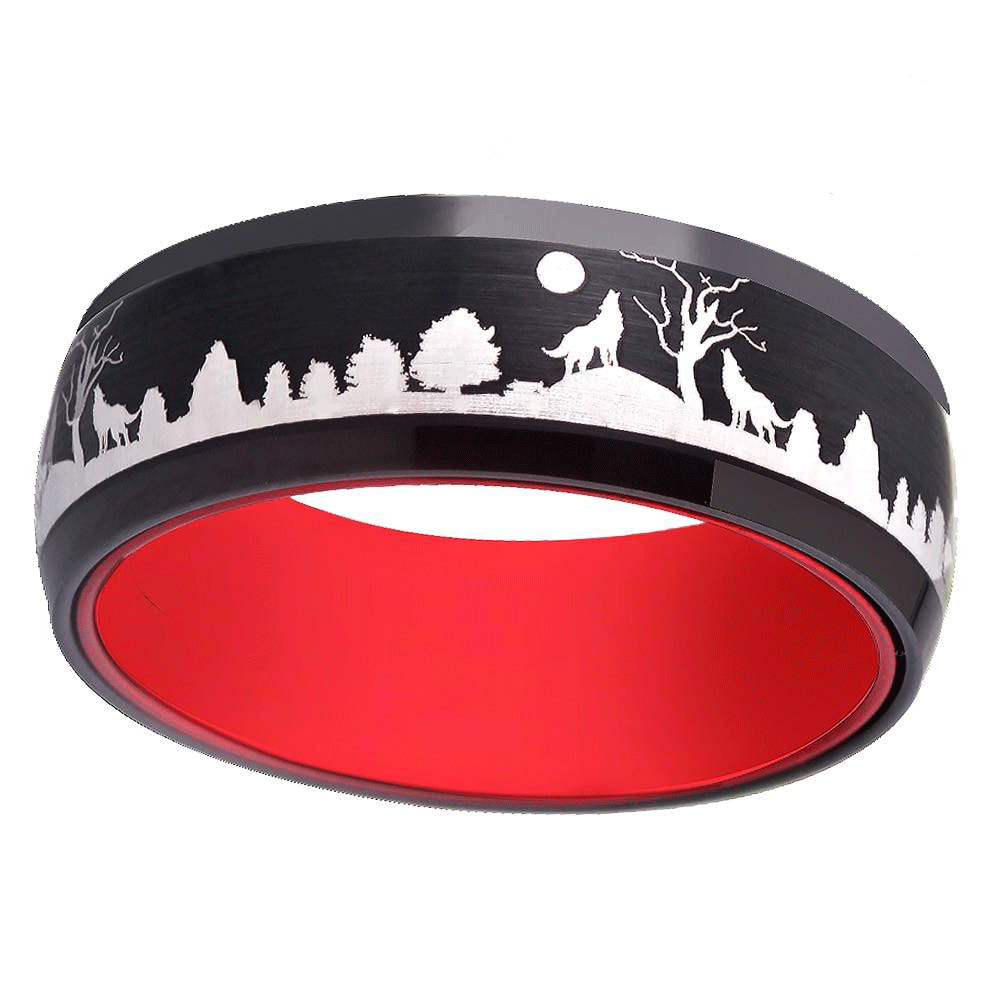 Bague Loup Fenrir