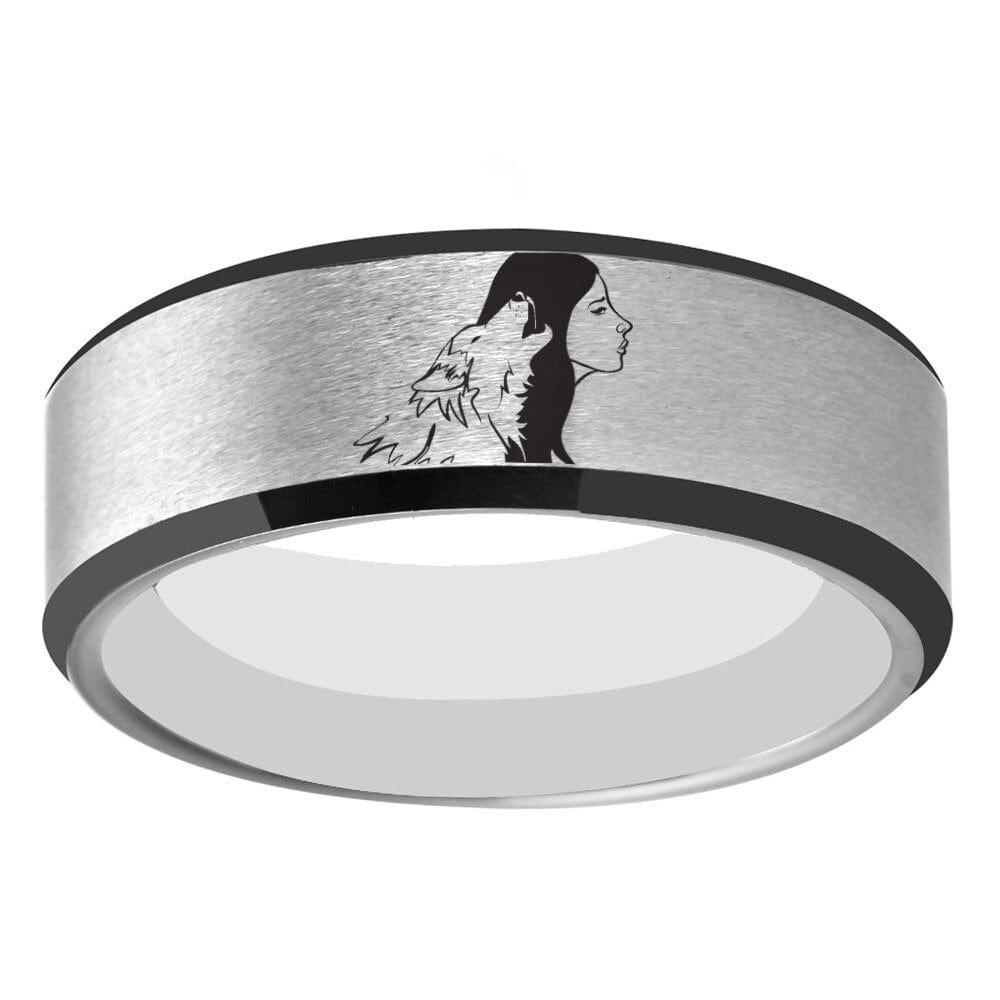 Bague Loup Fenrir
