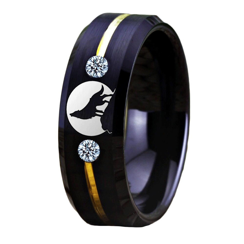 Bague Loup Fenrir