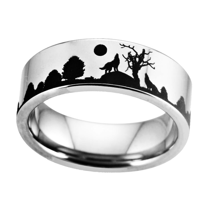 Bague Loup Fenrir