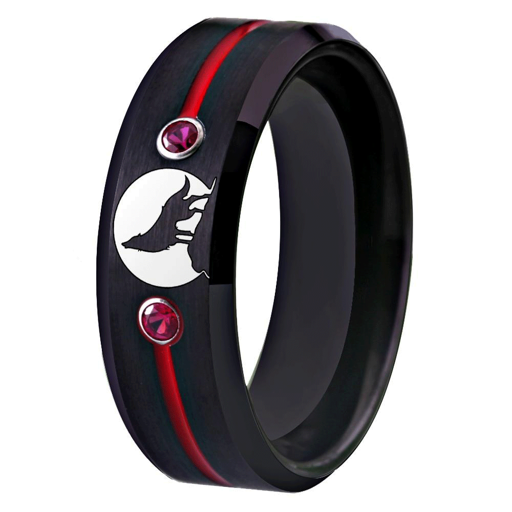 Bague Loup Fenrir