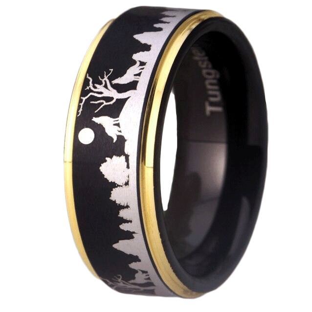 Bague Loup Fenrir