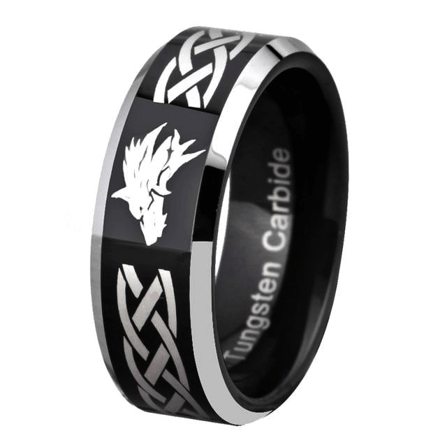 Bague Loup Fenrir