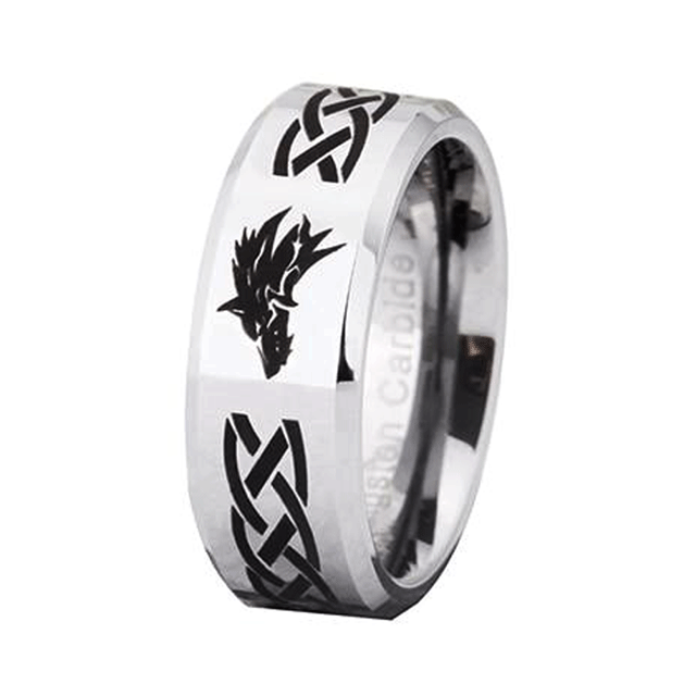 Bague Loup Fenrir