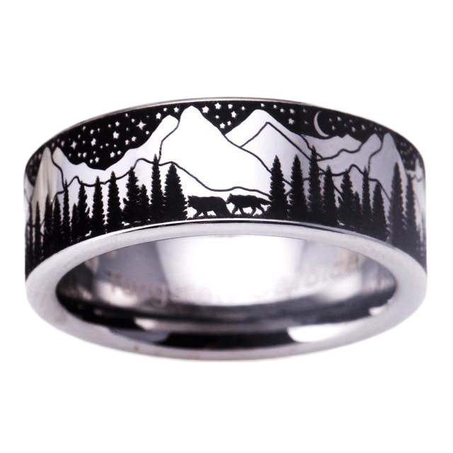 Bague Loup Fenrir