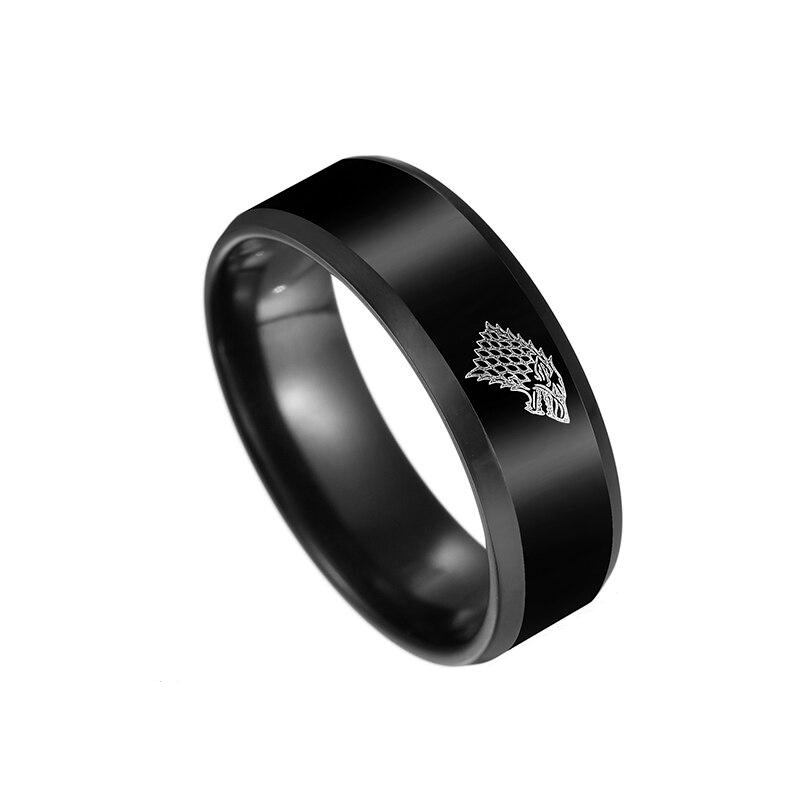 Bague Loup Fenrir