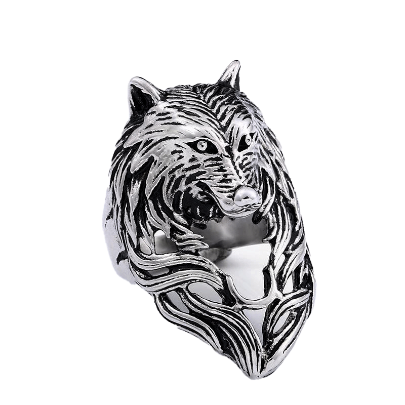 Bague Loup Fenrir