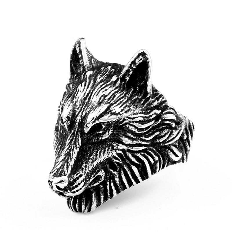 Bague Loup Fenrir