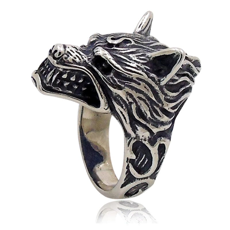 Bague Loup Fenrir