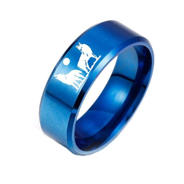Bague Loup Fenrir