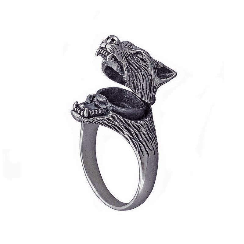 Bague Loup Fenrir