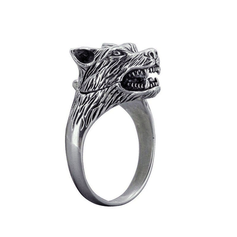 Bague Loup Fenrir