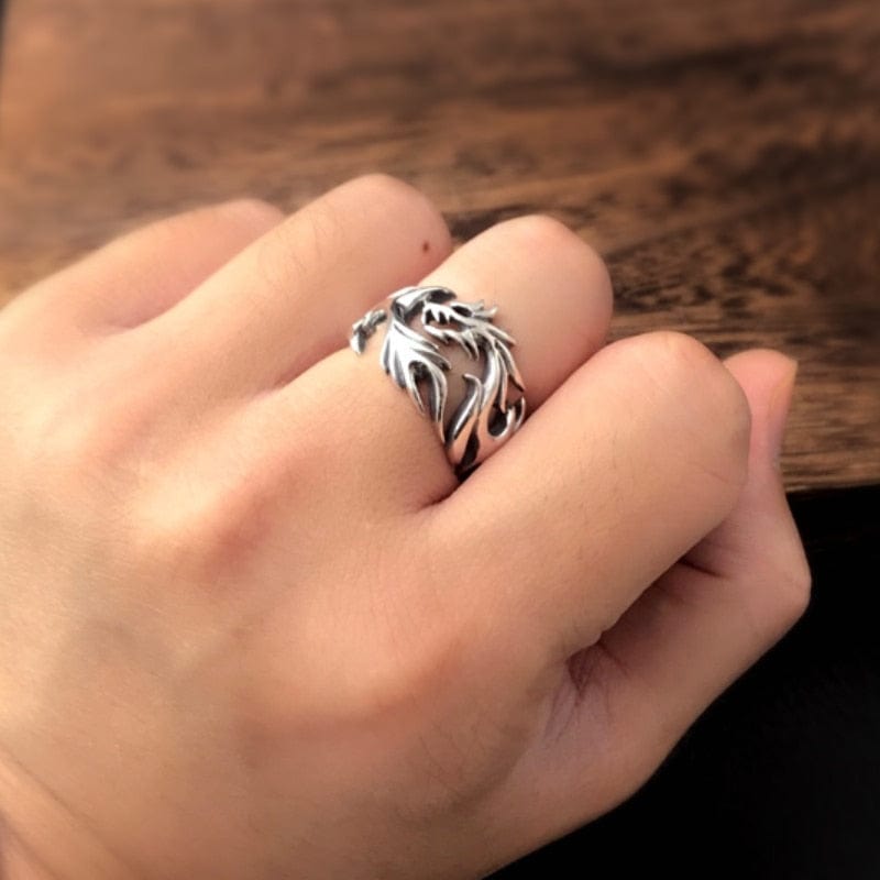 Bague Loup Fenrir