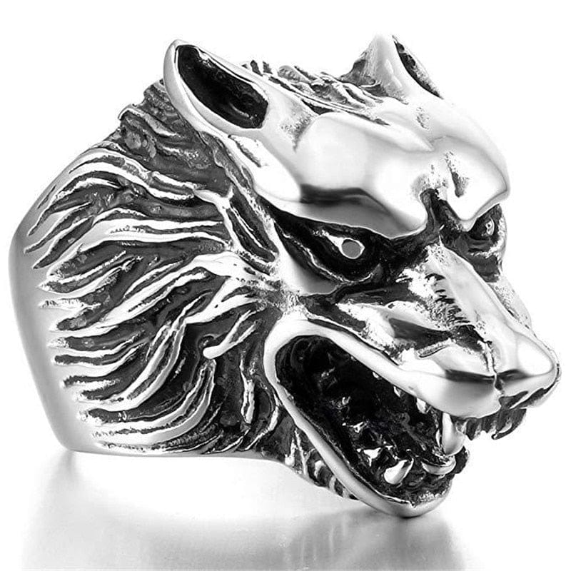 Bague Loup Fenrir