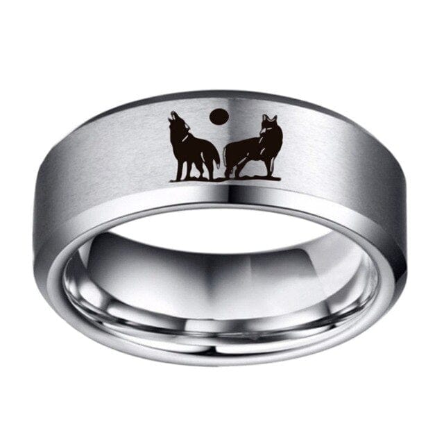 Bague Loup Fenrir