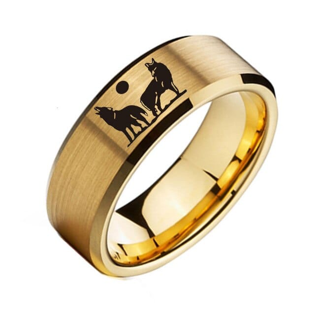 Bague Loup Fenrir