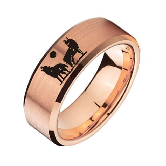 Bague Loup Fenrir