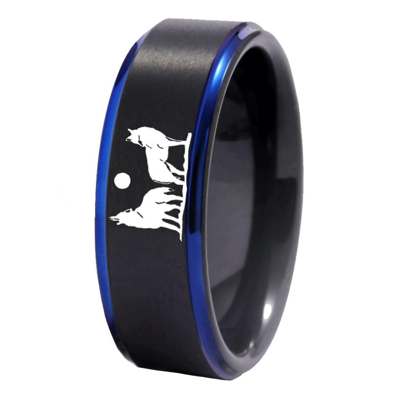 Bague Loup Fenrir
