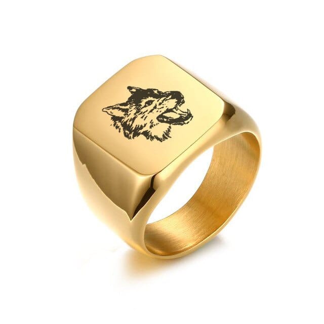 Bague Loup Fenrir