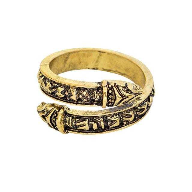 BAGUE VIKING - ancien Futhark