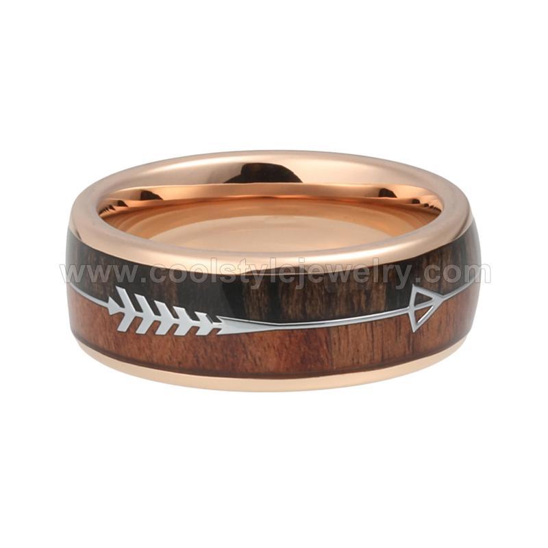 BAGUE VIKING - Flèche d&#39;argent