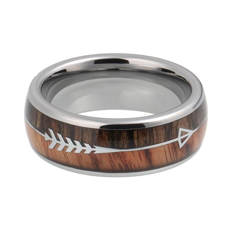 BAGUE VIKING - Flèche d&#39;argent