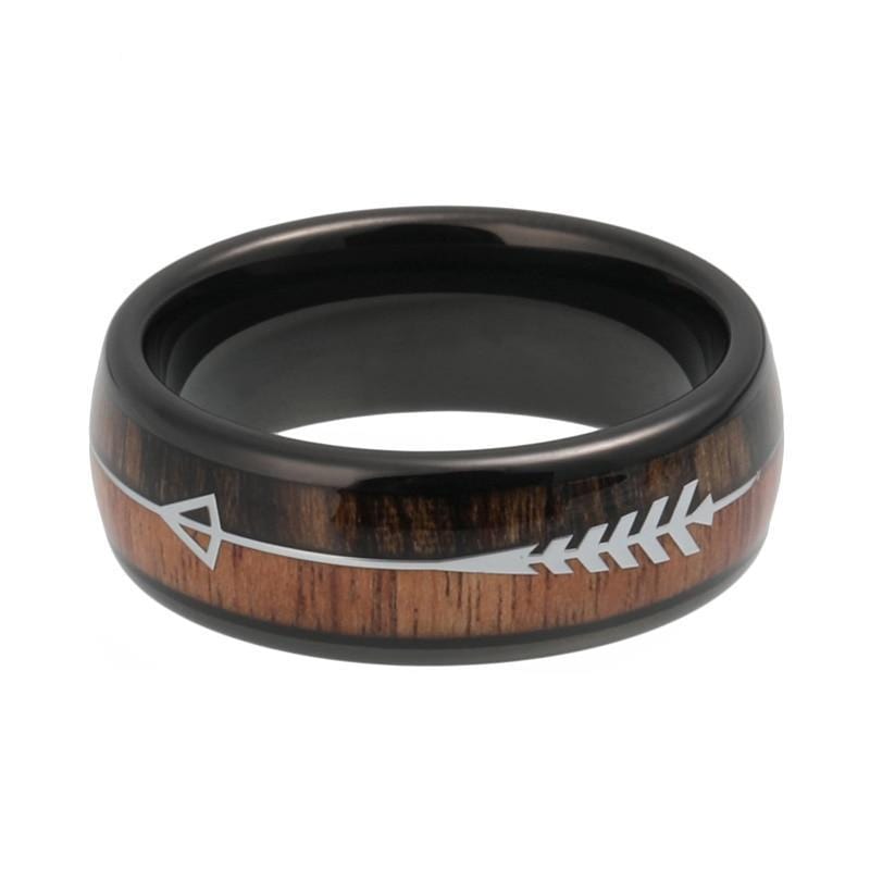 BAGUE VIKING - Flèche d&#39;argent