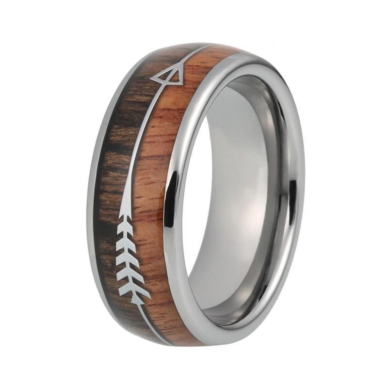 BAGUE VIKING - Flèche d'argent