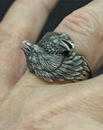 BAGUE VIKING - Hugin et Munin