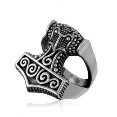 Bague Viking - Mjolnir