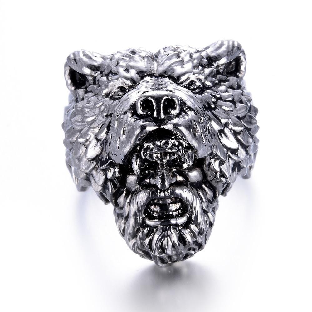 BAGUE VIKING - OURS BERSERKER