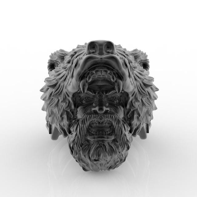 BAGUE VIKING - OURS BERSERKER