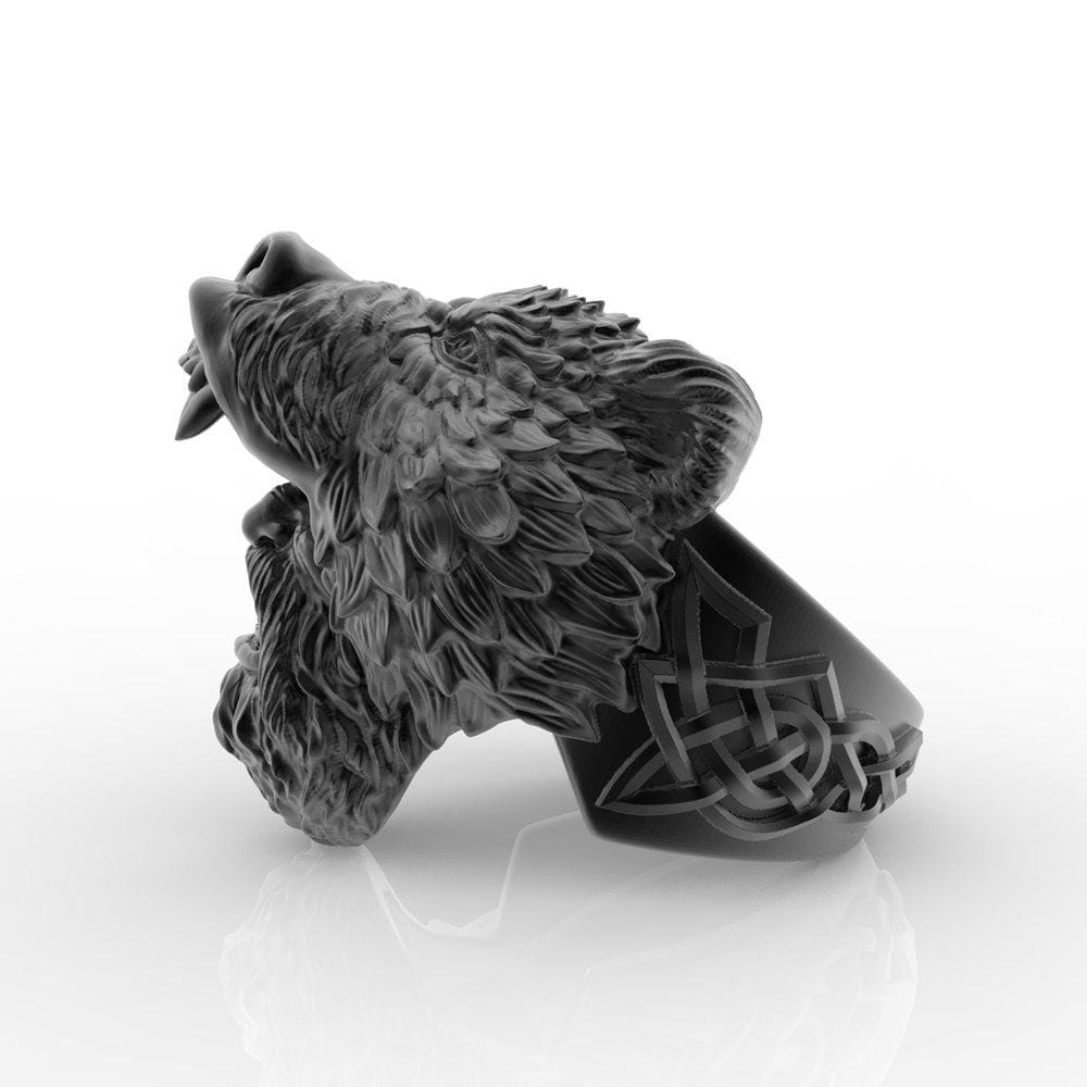 BAGUE VIKING - OURS BERSERKER