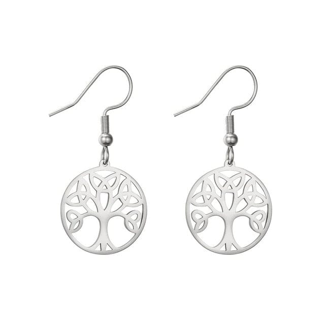 Boucles d'Oreilles Arbre De Vie