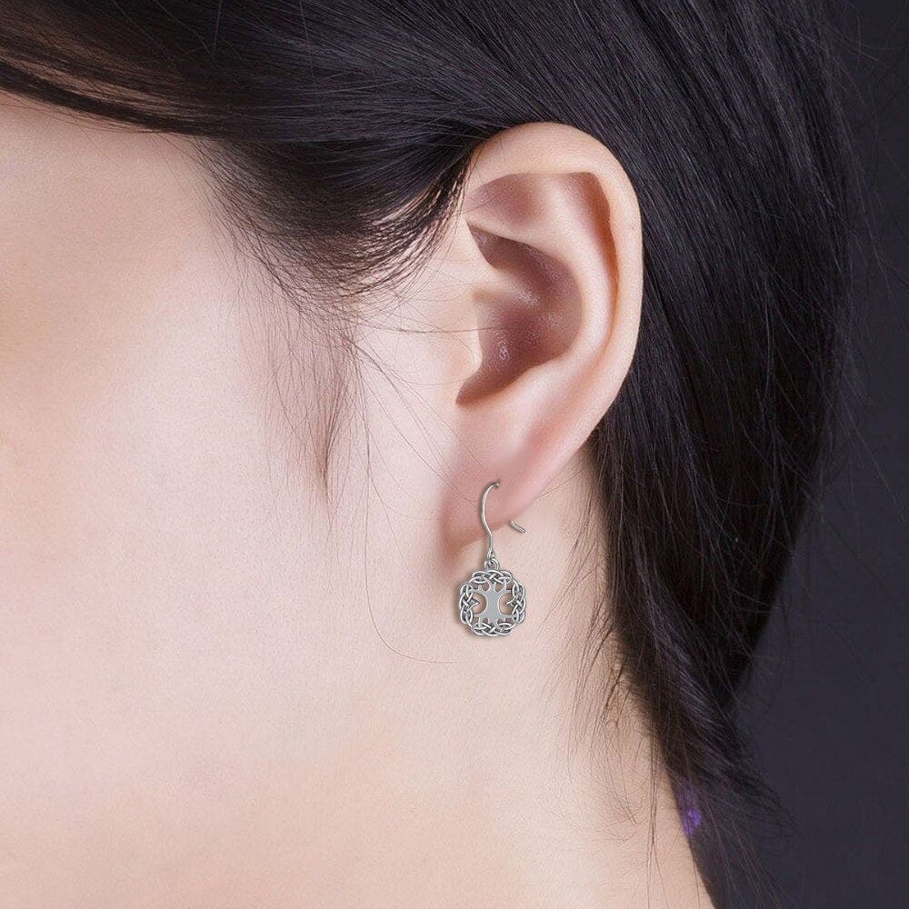 Boucles d'Oreilles Arbre De Vie