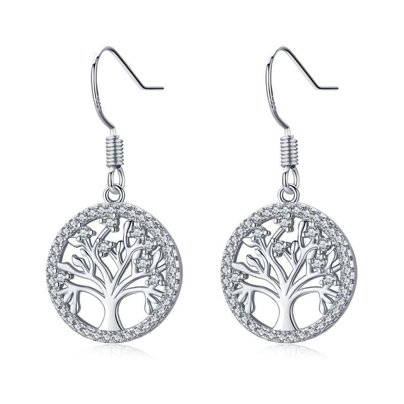 Boucles d'Oreilles Arbre De Vie