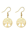 Boucles d'Oreilles Arbre De Vie