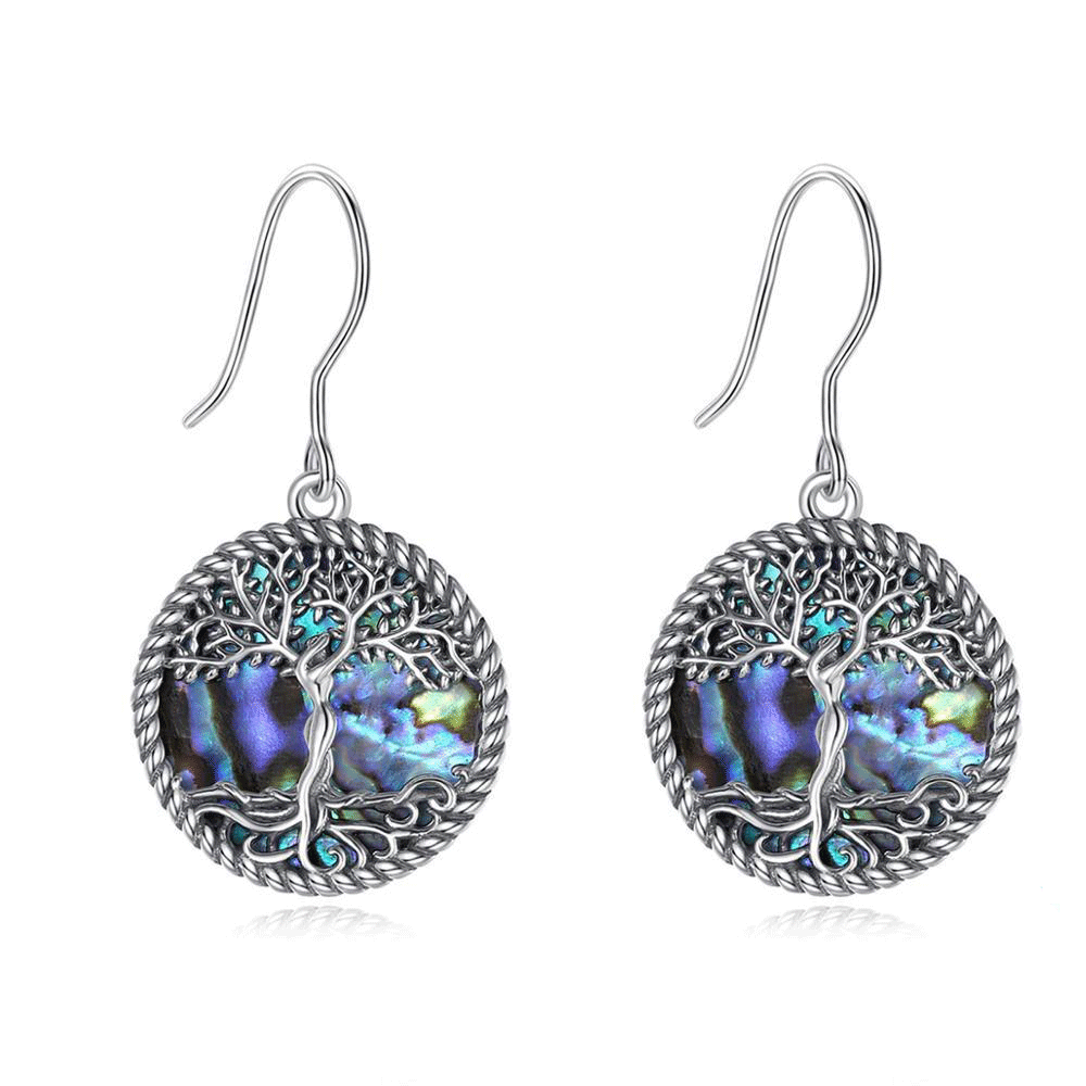 Boucles d'Oreilles Arbre De Vie