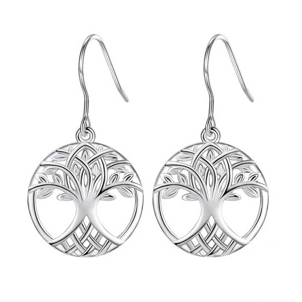 Boucles d'Oreilles Arbre De Vie