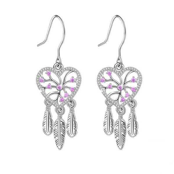 Boucles d'Oreilles Arbre De Vie