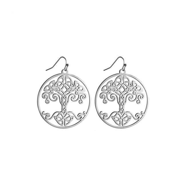 Boucles d'Oreilles Arbre De Vie