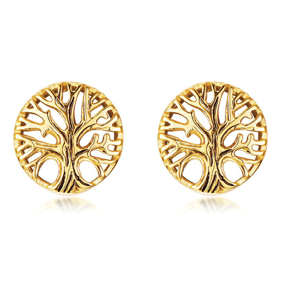 Boucles d'Oreilles Arbre De Vie